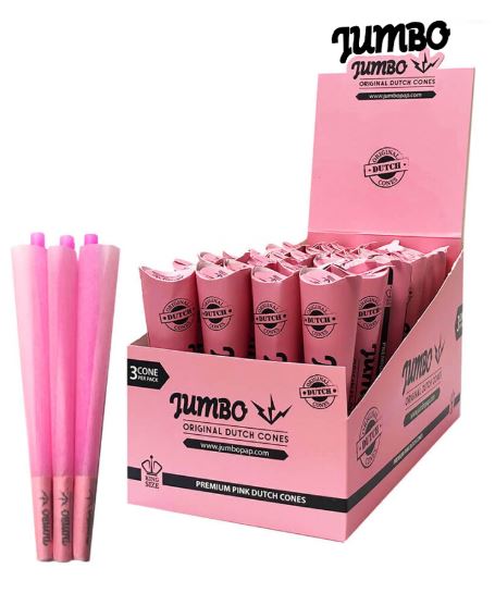 JUMBO DUTCH  CONES KING SIZE 3PK 32CT