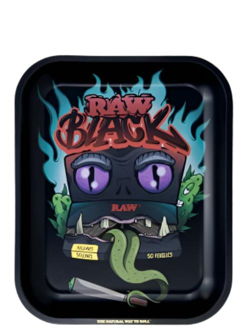 Raw - Monster Metal Rolling Tray Large - 1Ct