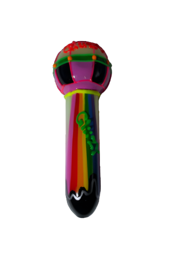 5" Gliizy Artistic Multi Color Tube Hand Pipe