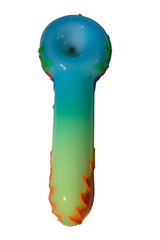 5" Gliizy Artistic Multi Color Tube Hand Pipe