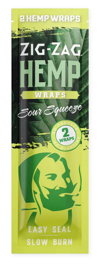 Zig Zag Hemp Wraps 2Pk 25ct New Flavors