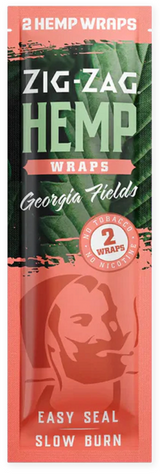 Zig Zag Hemp Wraps 2Pk 25ct New Flavors