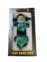 5" Glizzy Clay Hand Pipe 1Ct