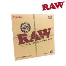 Raw - Parchment Squares (5"x5") - 500 ct.