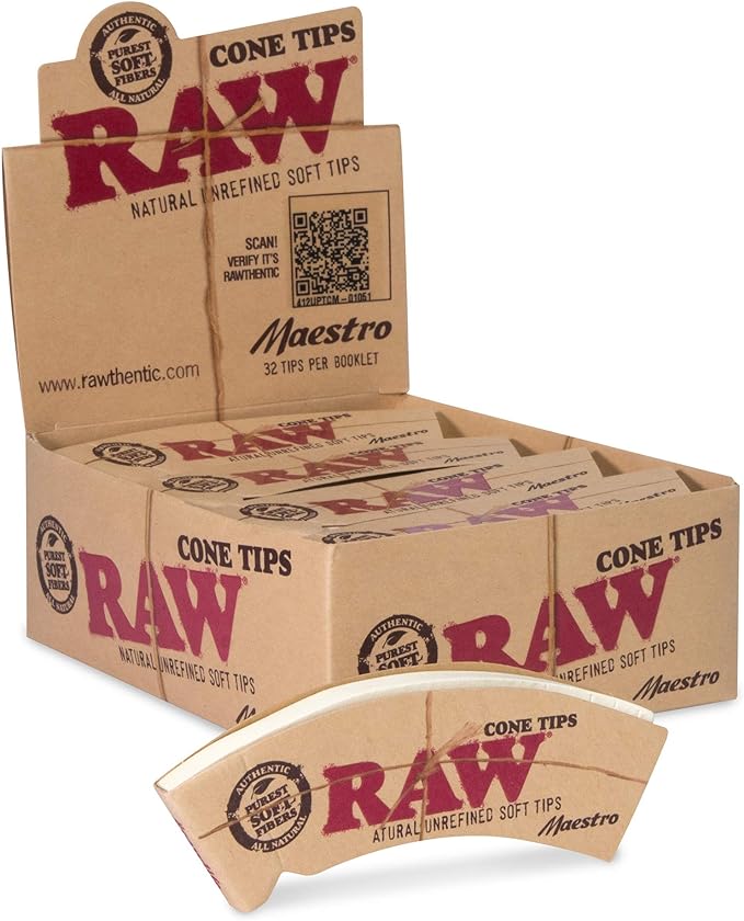 RAW-MAESTRO CONE TIPS 24CT