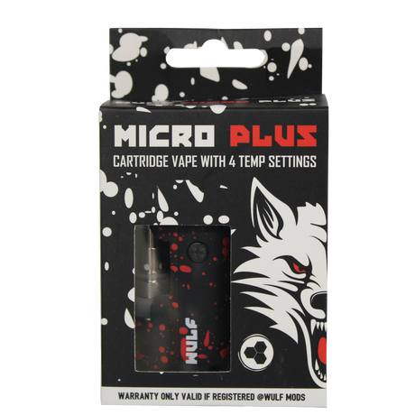 Wulf Micro Plus Cartridge Vaporizer