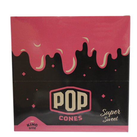 POP Cones Flavored Cones 24Ct 3pc