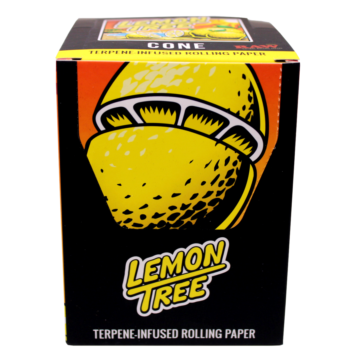 RAW Lemon Tree Terpene Infused Cones 12Pk