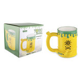 Ooze - Ceramic Mug Pipe - Toxic Waste Barrel 14oz