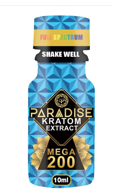 PARADISE KRATOM SHOTS 10ML MEGA 200-12CT