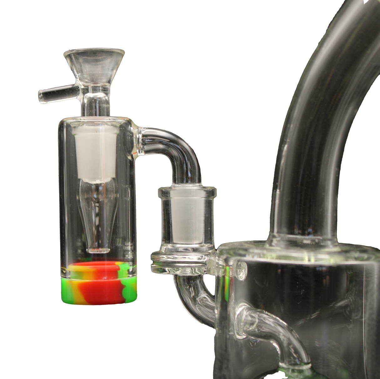 Glass Silicone Ash Catcher Reclaimer