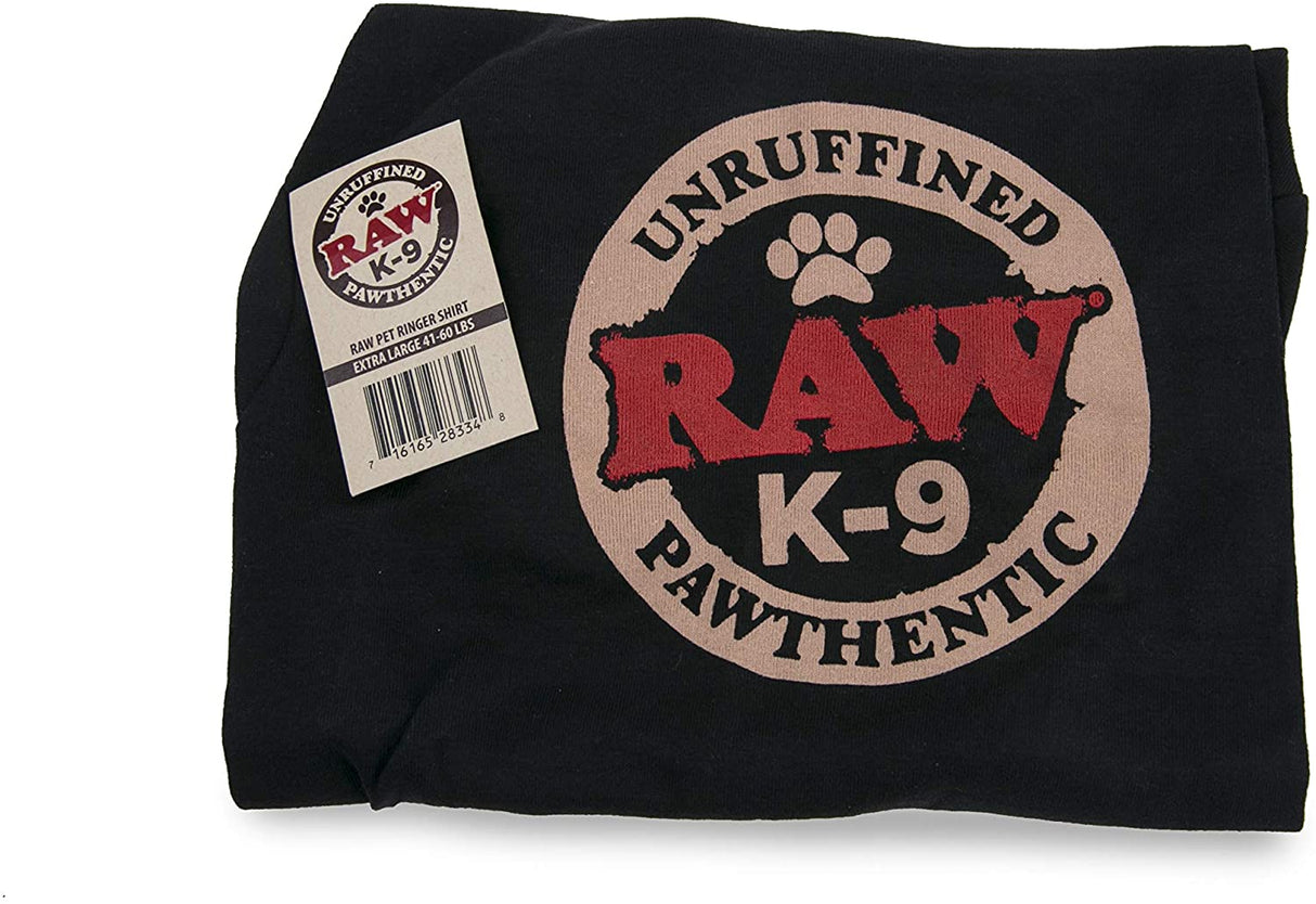 Raw - K-9 Pet Ringer Shirt Extra Large